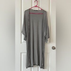 Tres Bien Black and White Striped Top